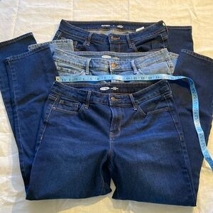 Old Navy 3 pairs Power Slim Straight